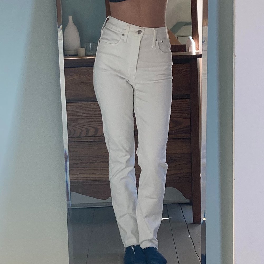 Madewell perfect vintage crop jean